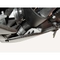 DBK Special Parts (Ducabike) Carbon Fiber Left Hand Inner Belly Pan Side Support for Ducati Diavel V4
